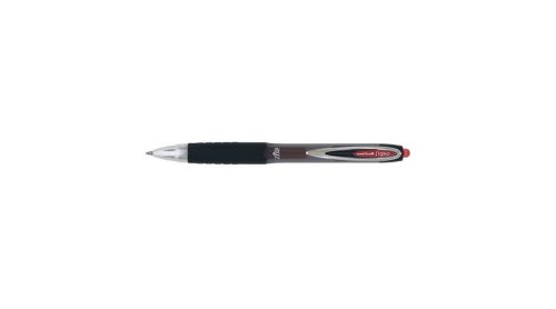 Nyomógombos zseléstoll Uni UMN-207 Piros 0,7mm (12db/doboz)