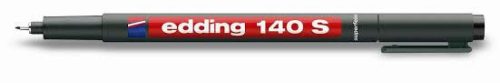 Edding140S fekete alkoholos filctoll (10db/doboz)