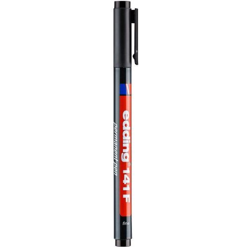 Edding141F fekete alkoholos filctoll (10db/doboz)