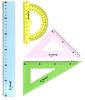 Vonalzókészlet 4db-os színes Yalong YL88150 
