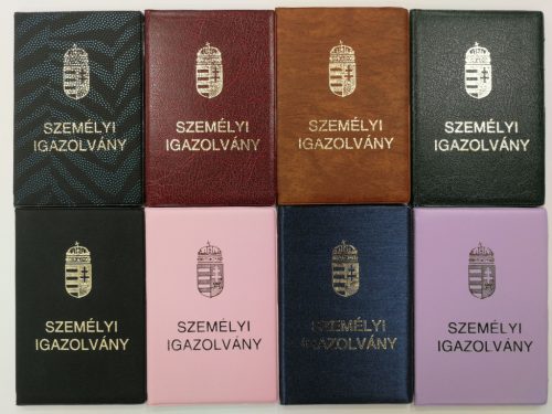 Kártya személyi irattartó tok PVC 4 lapos