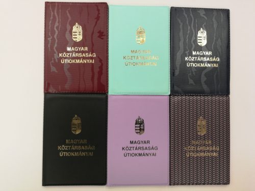 Uti okmányok irattartó tok PVC 4 lap+4 kártyatartó 9,8x14,4 cm