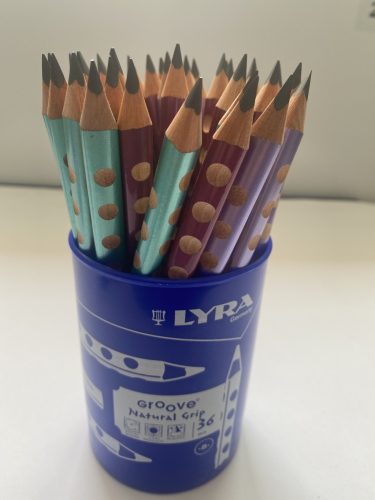 Lyra groove jumbo grafit METÁL