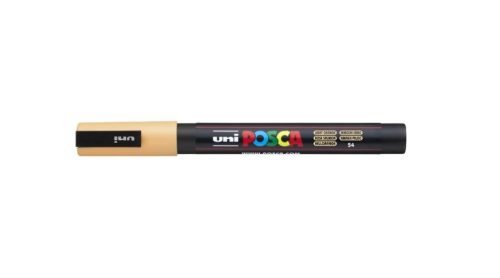 Posca PC-3M filctoll Világos narancs 0,9-1,3mm kúpos heggyel