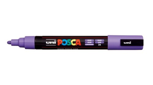 Posca PC-5M filctoll Halványlila 1,8-2,5mm kúpos heggyel