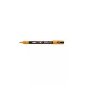   Posca PC-3M filctoll Ragyogó Sárga 0,9-1,3mm kúpos heggyel (3)