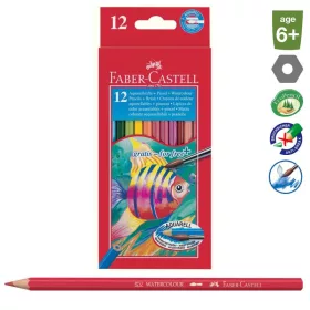 Faber Castell aquarell 12db-os szinesceruza készlet 114413