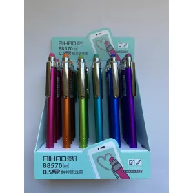 Nyomógombos golyóstoll Aihao Touch Pen 88570 (24db/disp.)