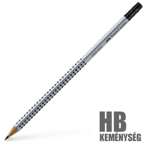Faber Castell 2001 grip radírosvégű grafitceruza HB 12db/doboz 117200