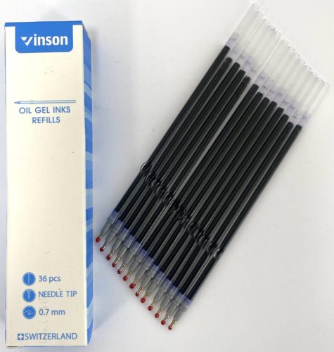 Tollbetét olajbázisú tinta Vinson 0,5mm(36db/doboz)