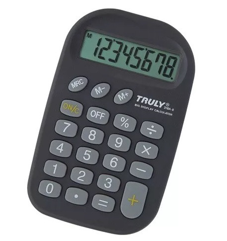 Truly 318A-8 zsebszámológép