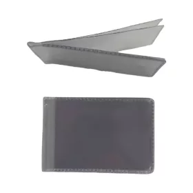   Átlátszó puha diákigazolvány tartó tok 6 lapos PVC 6,4x9,5 cm