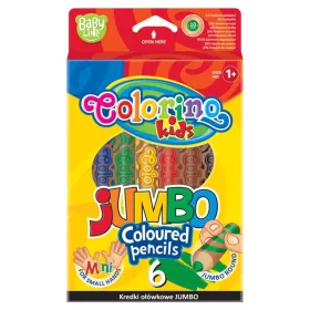 Colorino EXTRA JUMBO 6db-os színesceruzakészlet 33121
