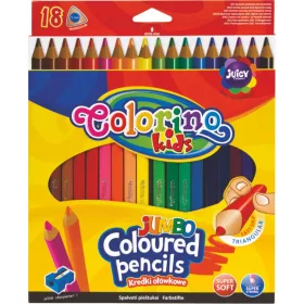 Színesceruzakészlet Colorino JUMBO trio 18db-os 15554