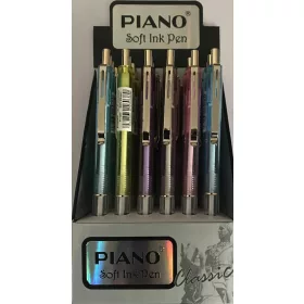 Golyóstoll 0,5mm Piano PT-017 24db/disp.