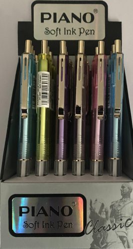 Golyóstoll 0,5mm Piano PT-017 24db/disp.