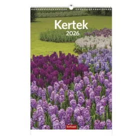 Falinaptár B4 spirál 23x33cm TopTimer  Kertek 2026