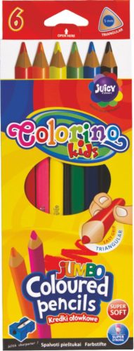 Színesceruzakészlet  Colorino JUMBO trio 6db-os 15516