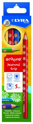 Lyra Groove vastag 5db-os szinesceruza készlet