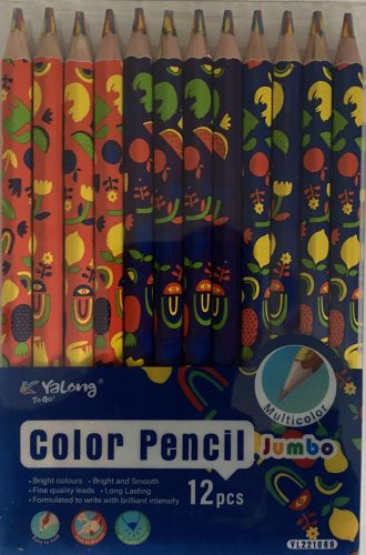 Varázsceruza négyszínű Jumbo hexa 12db/doboz YL221069
