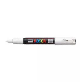 Posca PC-1M filctoll Fehér 0,7mm-1mm kúpos heggyel (1)