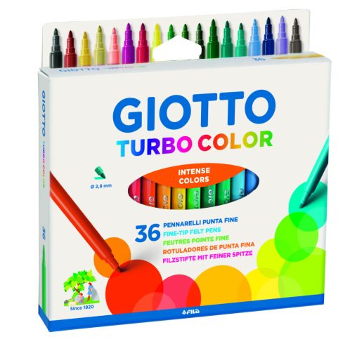 Giotto Turbo Color 36db-os filctollkészlet 7180