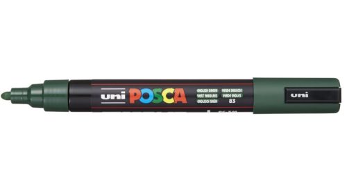 Posca PC-5M filctoll Angolzöld 1,8-2,5mm kúpos heggyel
