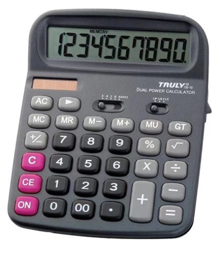 Számológép Truly 836A-12 asztali (730-12)