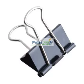 Binder csipesz 25mm PPlus fekete 1/12