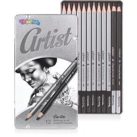 Grafitceruza Colorino Artist 12db-os készlet 80118