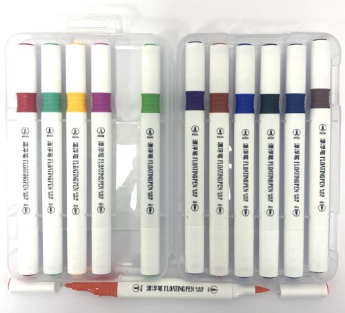 Lebegő magic filctollkészlet kétvégű 12db-os 8899