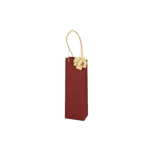 Italtasak Sadoch 14x8,5x39cm Bordó kraft papír 25db/cs.SDF12594