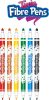 Colorino 6db-os kétvégű filctollkészlet 0,7mm/4mm 13437