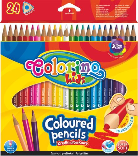 Színesceruzakészlet Colorino Kids trio 24db-os 51828 AKC!