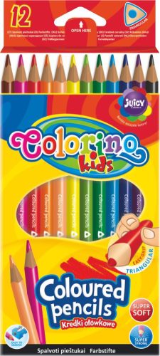 Színesceruzakészlet Colorino Kids trio 12db-os 51798 