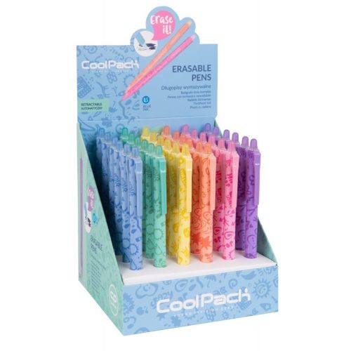Nyomógombos radirozható toll Cool Pack Pastel 2023 20354 36db/disp