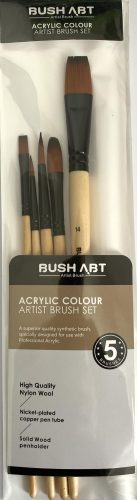 Ecsetkészlet Brush ABT 5db-os vegyes AS550-1
