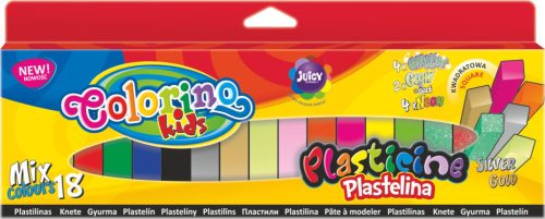 Colorino Kids 18db-os színes MIX gyurmakészlet 57424