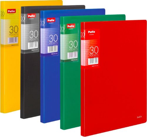 Bemutatómappa A/4 30lapos kék Patio PAT1133/08