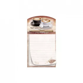   Jegyzet ARGUS(10x18cm) 40lapos hűtőmágnes+ceruza Best taste! 1132-349