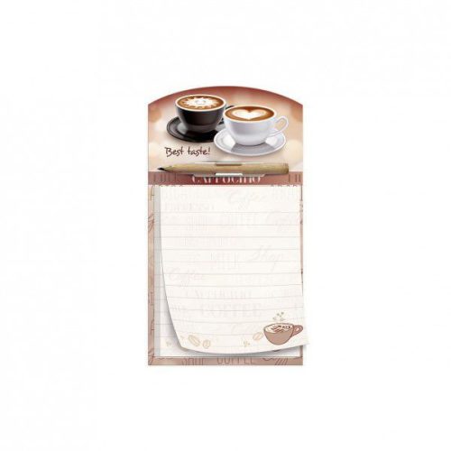 Jegyzet ARGUS(10x18cm) 40lapos hűtőmágnes+ceruza Best taste! 1132-349