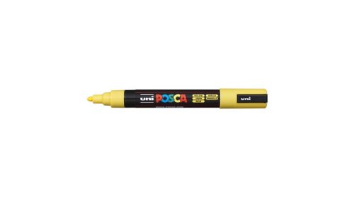 Posca PC-5M filctoll Sárga 1,8-2,5mm kúpos heggyel