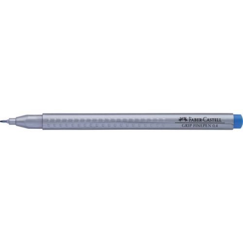 Tűfilc grip 0,4mm kék Faber Castell 151651