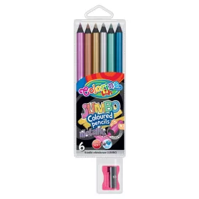   Colorino METALLIC JUMBO kerek 6db-os színesceruzakészlet 34661