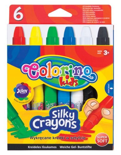 Colorino TWIST 6db-os extra lágy zsírkrétakészlet 36061