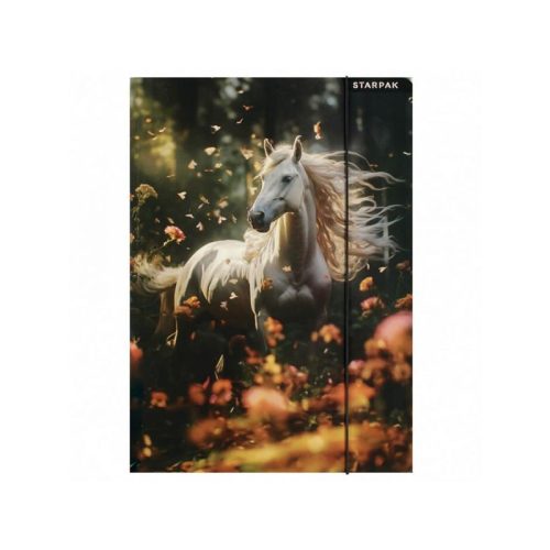Gumis mappa karton A/4 Lovas 10db/cs. 298952