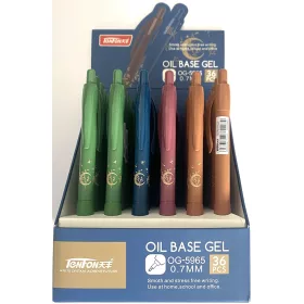 Golyóstoll olajbázisú Tenfon OG-5965 36db/display