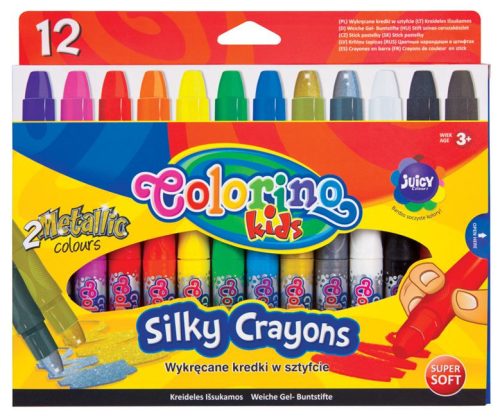 Colorino TWIST 12db-os extra lágy zsírkrétakészlet 36078