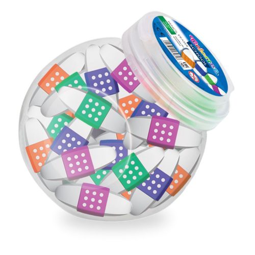 Colorino School radír műanyag fogóval 32db/doboz 39811