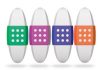 Colorino School radír műanyag fogóval 32db/doboz 39811